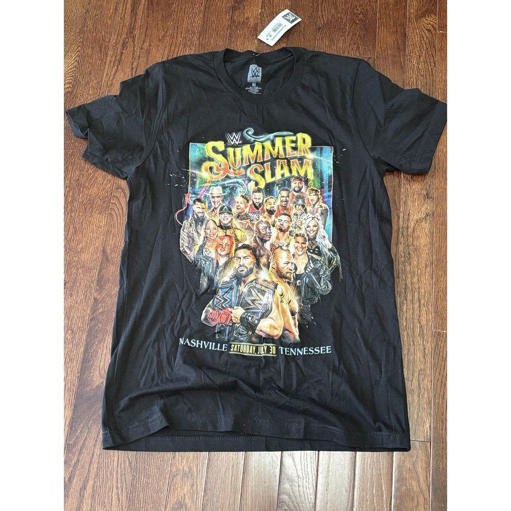 WWE Summerslam 2022 Nashville TN Roman T-Shirt Medium‎ NWT